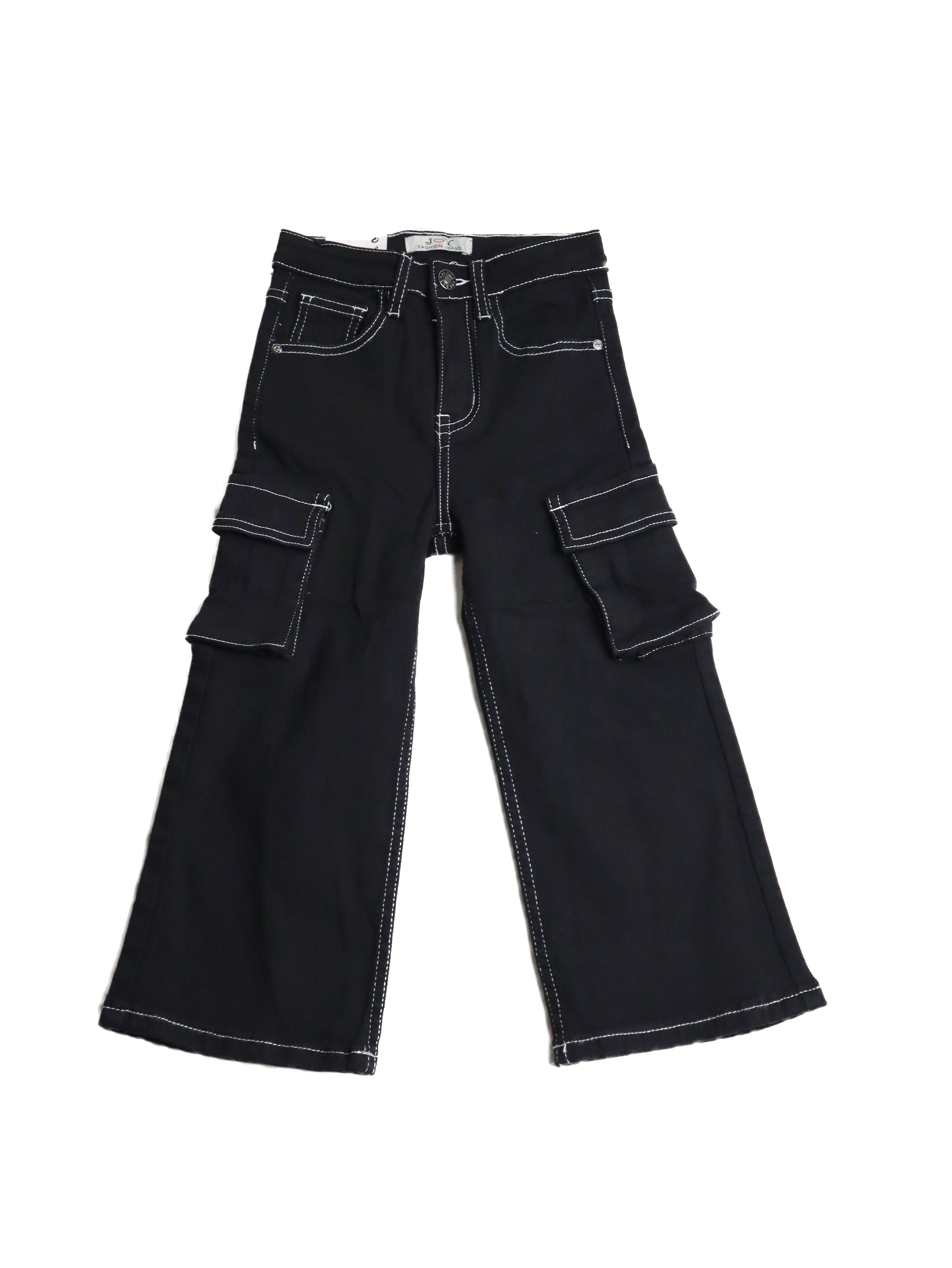 Jeans scuro cargo Joy