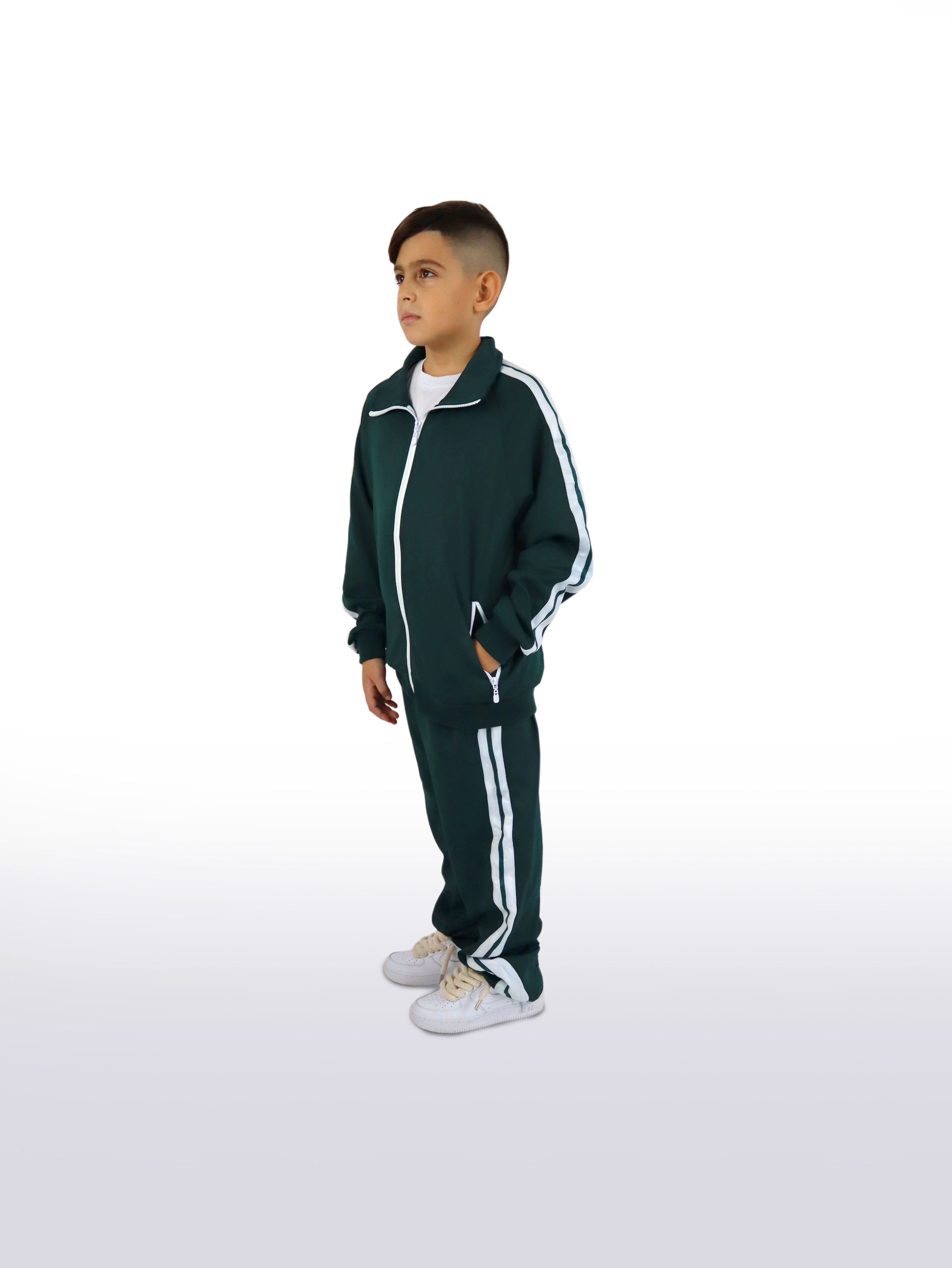 Tuta verde M&2 collection