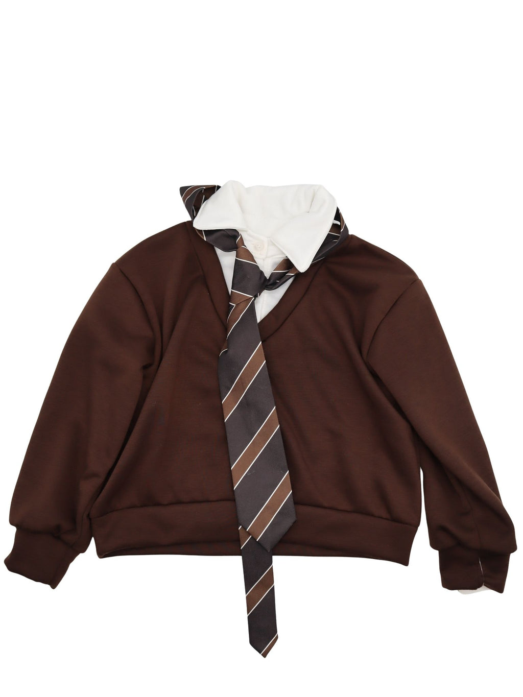 Felpa e camicia con cravatta Sweet Fun