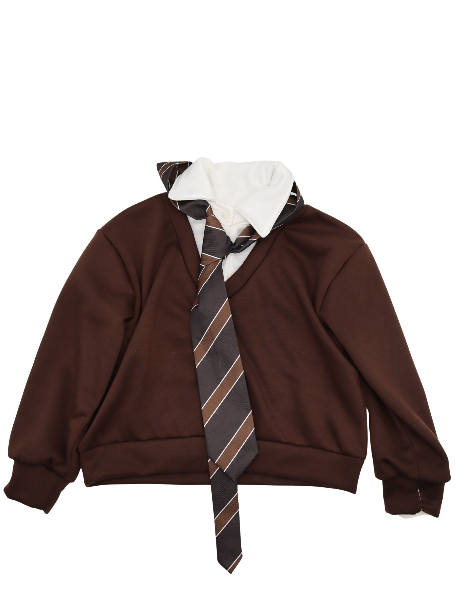 Felpa e camicia con cravatta Sweet Fun