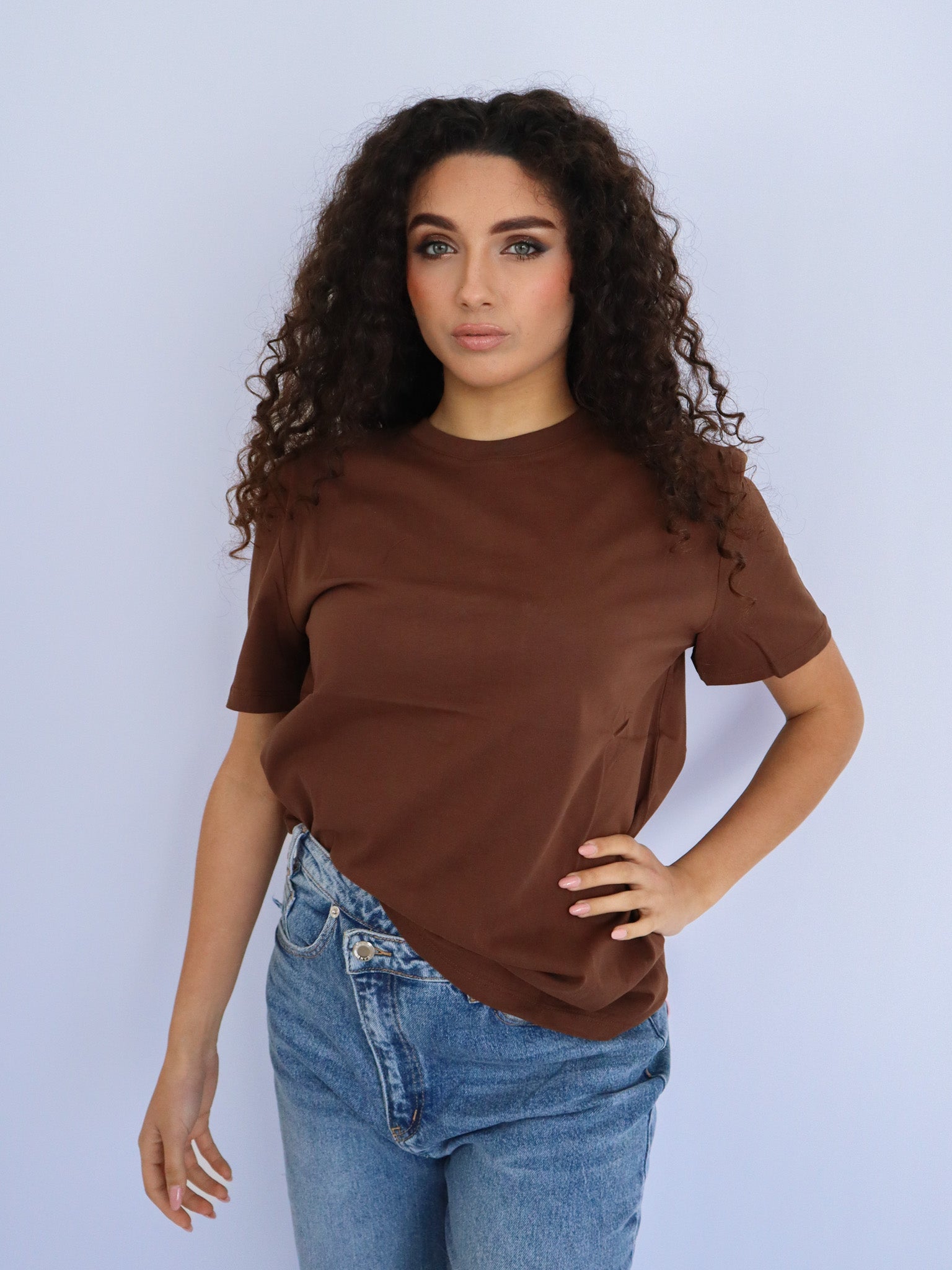 T-shirt basic girocollo